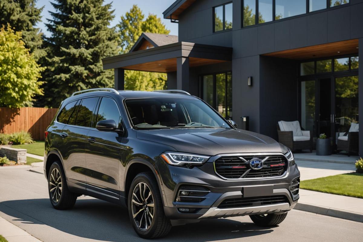 Grey crossover SUV available at Tivoly